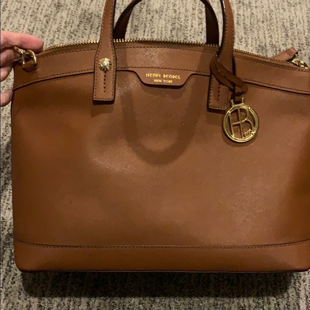 Henri Bendel Brown Shoulder Bag